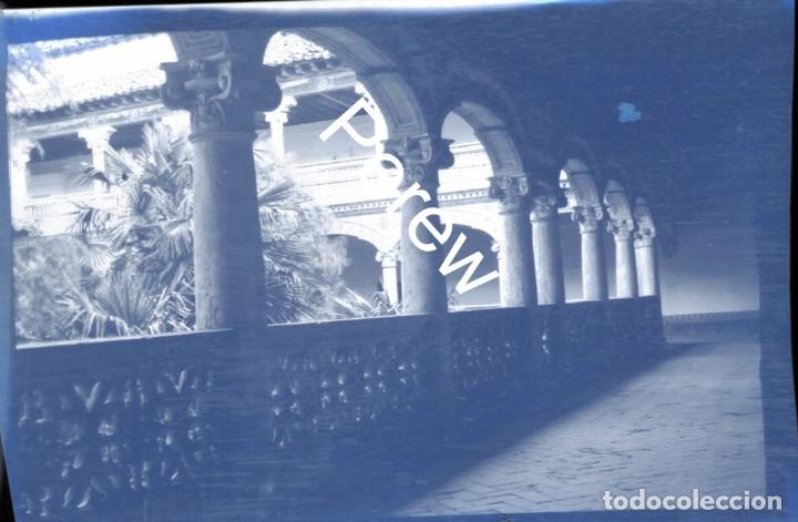 Alte Fotografie: A&Ntilde;O 1920 - GUADALAJARA, LUPIANA, MONASTERIO DE SAN BARTOLOM&Eacute;, ORDEN SAN JERONIMO - NEGATIVO DE FOTO