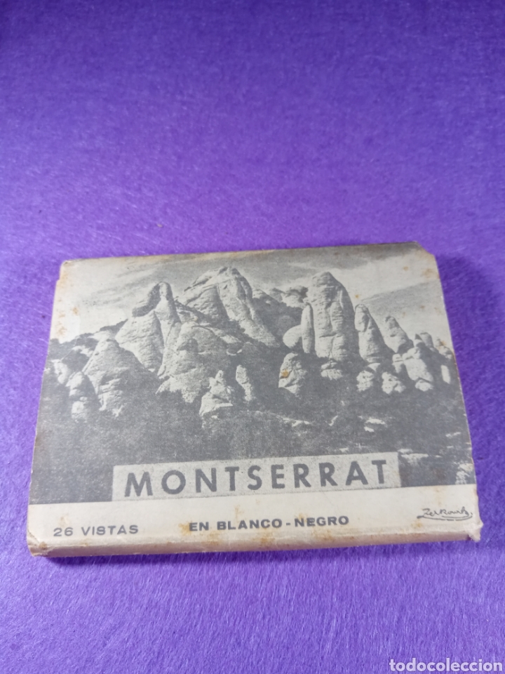 Fotograf&iacute;a antigua: Montserrat. &Aacute;lbum fotografico
