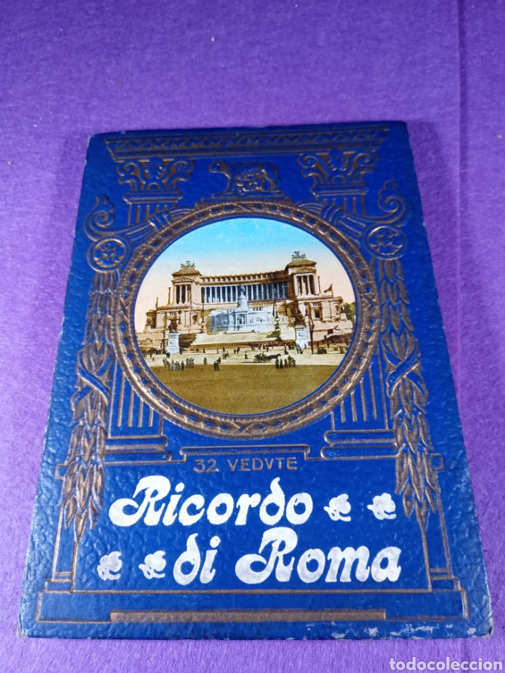Fotograf&iacute;a antigua: Roma. Libro tur&iacute;stico. - Foto 1