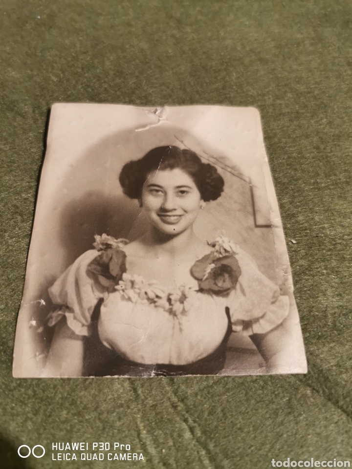 Fotografia antica: fotograf&iacute;a de mujer antigua