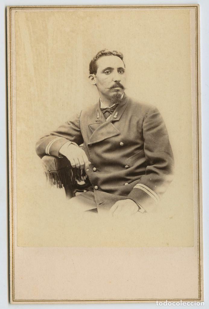 Antique Photography: MILITAR POR IDENTIFICAR, SIN DATOS REVERSOS. 10,6 x 16,5 cm.