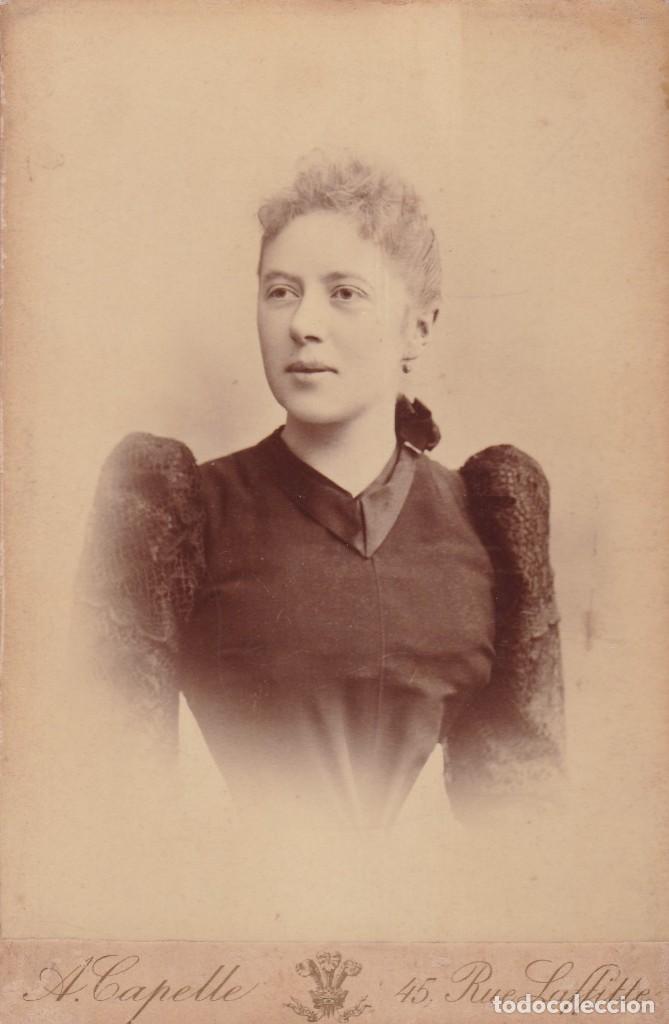 Fotografia antiga: FOTOGRAFIA DE A. CAPELLE - circa 1900 / PARIS