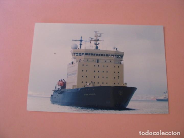 Antique Photography: FOTO ORIGINAL DEL ROMPEHIELOS RUSO KAPITAN KHLEBNIKOV. 15X10 CM.