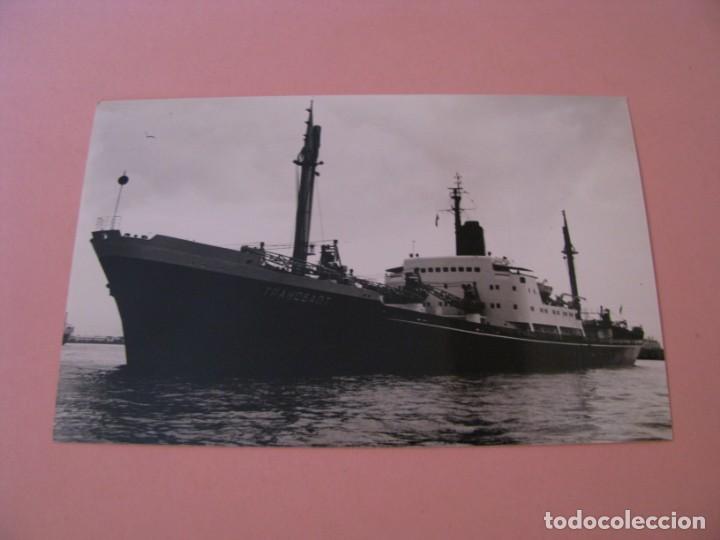 Fotografia antica: FOTO ORIGINAL DEL CARGUERO SOVIETICO TRANSBALT. 14X9 CM. A&Ntilde;OS 80.