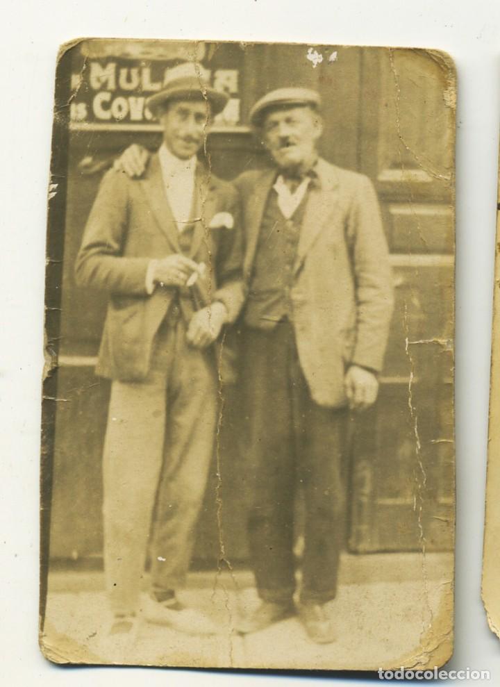 Antique Photography: ANTIGUA FOTOGRAFIA DOS HOMBRES FOT&Oacute;GRAFO MINUTERO O CALLEJERO
