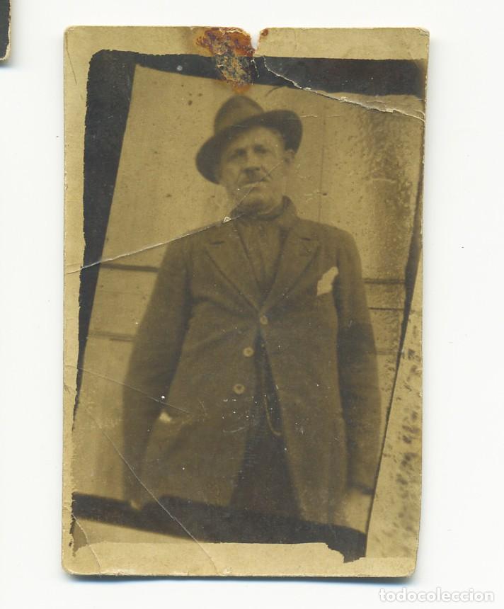 Antique Photography: ANTIGUA FOTOGRAFIA SE&Ntilde;OR CON SOMBRERO Y PA&Ntilde;UELO