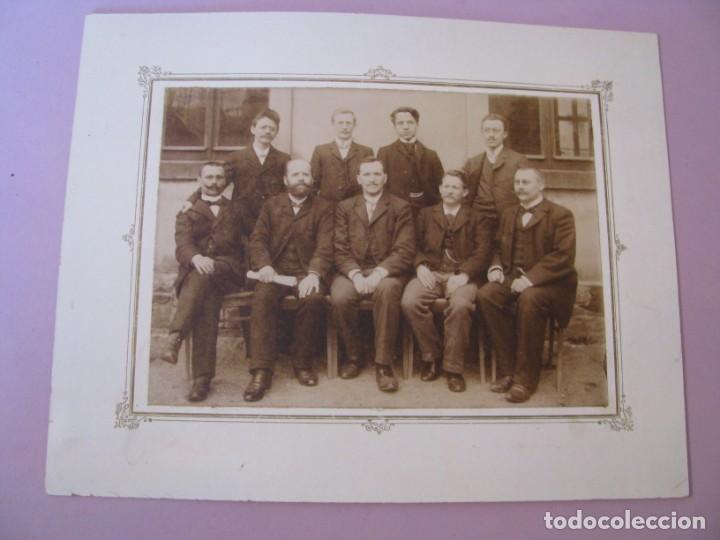Antique Photography: ANTIGUA FOTOGRAFIA. GRUPO DE CABALLEROS, ALEMANIA. A&Ntilde;OS 20.