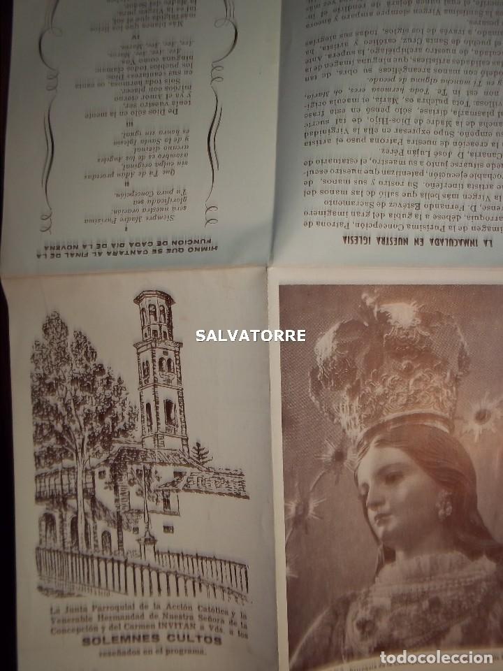 Fotograf&iacute;a antigua: INMACULADA CONCEPCION.PARROQUIA LA CONCEPCION.TENERIFE.1959
