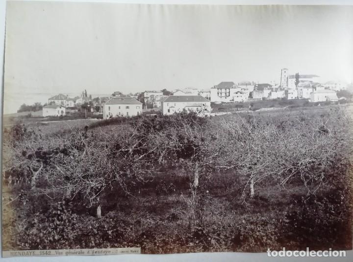Fotografia antica: Laurent Hendaye  1542 vue g&eacute;n&eacute;rale d'Hendaye