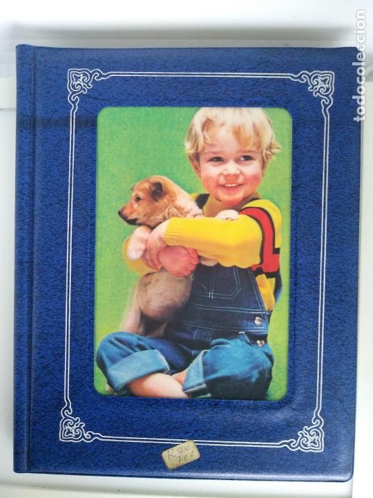 Fotografia antica: &Aacute;lbum de fotos portafotos holograma 3D vintage nuevo a estrenar ni&ntilde;o