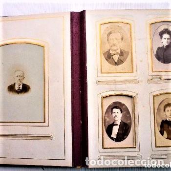 Fotografia antica: &Aacute;LBUM DE FOTOS 1875 CONTIENE 33 FOTOS ORIGINALES MIDE 28 X 22 CMS.
