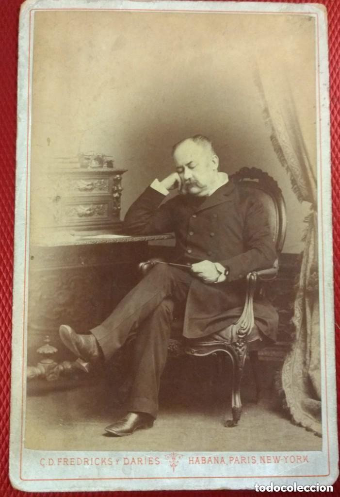 Antique Photography: Retrato de Jose Antonio Lopez Sanchez, padre del escritor Francisco Lopez Acebal. Fredrick Cuba