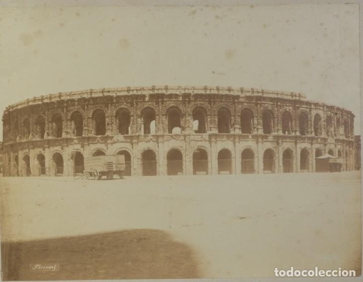 Antique Photography: Fotograf&iacute;a Alb&uacute;mina de Fescourt Anfiteatro circa 1880