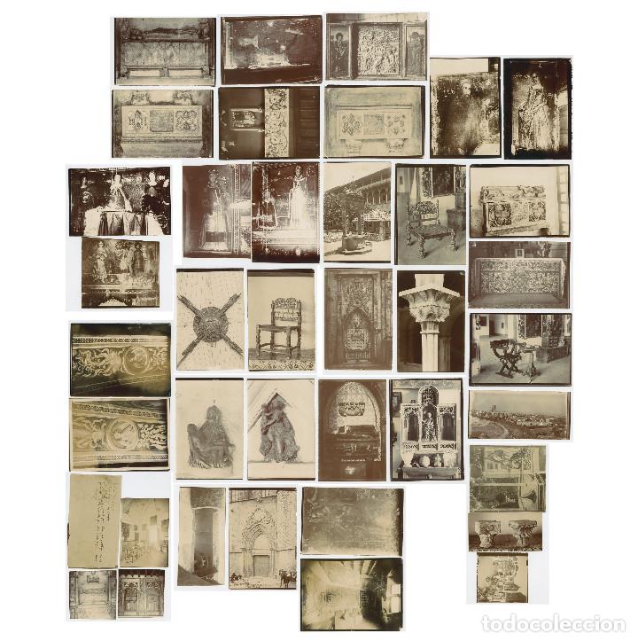 Fotograf&iacute;a antigua: MONASTERIO DE PEDRALBES, 1900'S. LOTE DE 39 FOTOGRAF&Iacute;AS 13X18 CM. LA MAYOR&Iacute;A. VER FOTOS.