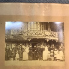 Fotografía antigua: VALL D’ARAN, LUCHON. FOTOGRAFÍA ANTIGUA ALBUMINA, VIAJE FAMILIAR EN EL VERANO DE 1885. Lote 217828507