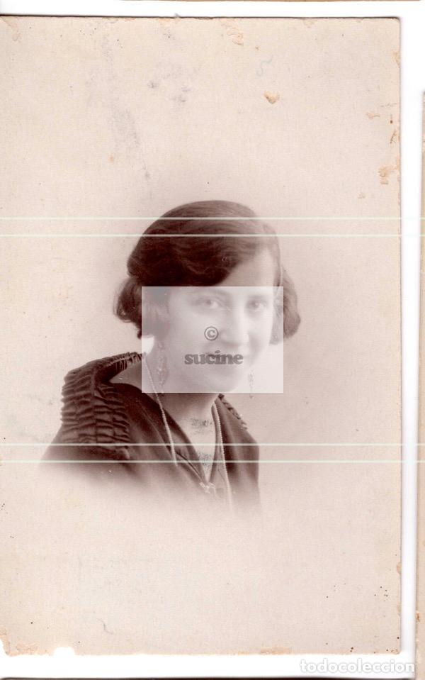 Antique Photography: FOTOGRAFIA DE ESTUDIO SE&Ntilde;ORA DESCONOCEMOS EL FOTOGRAFO