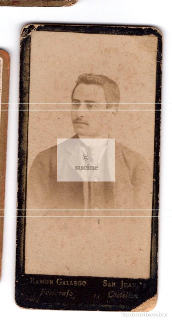 Fotografia antica: FOTOGRAFIA ORIGINAL DE ESTUDIO JOVEN DEL FOTOGRAFO R.GALLEGO DE CASTELLON