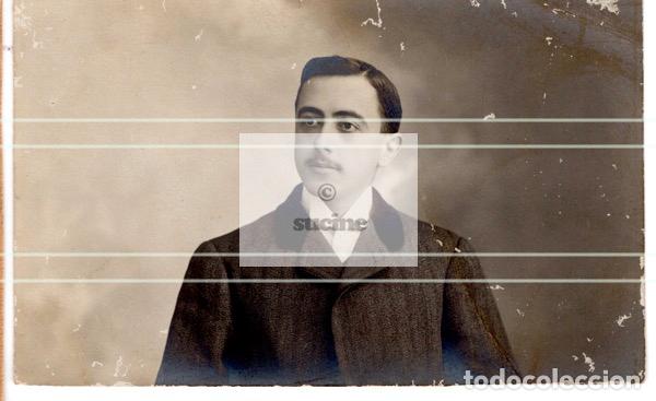 Antique Photography: FOTOGRAFIA DE UN SE&Ntilde;OR DESCONOCEMO FOTOGRAFO