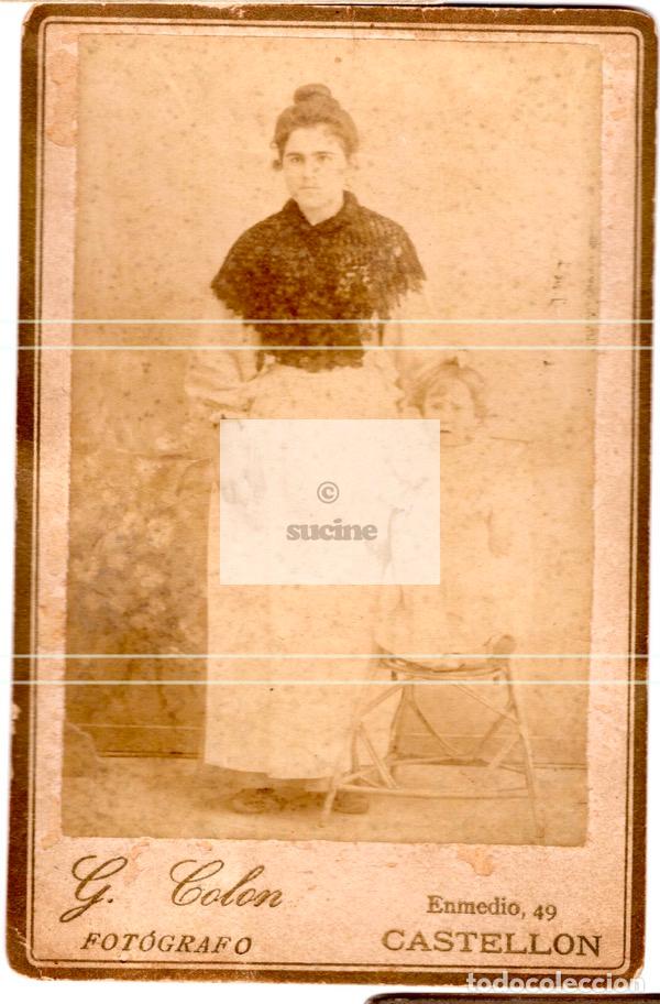 Antique Photography: FOTOGRAFIA DE SE&Ntilde;ORA Y NI&Ntilde;A DEL FOTOGRAFO GERMAN COLON DE CASTELLON