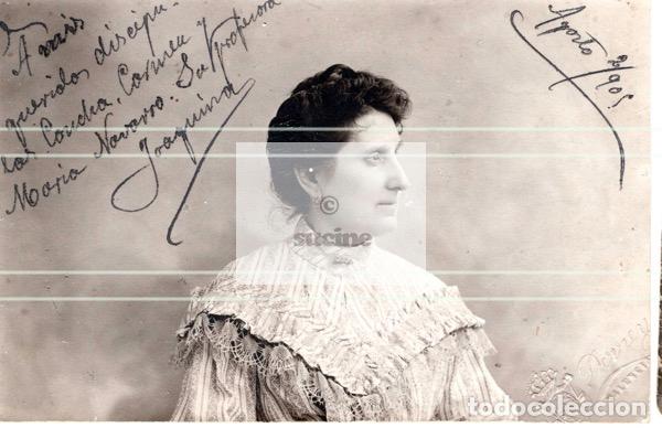 Antique Photography: FOTOGRAFIA DE ESTUDIO SE&Ntilde;ORA EN AGOSTO 1905