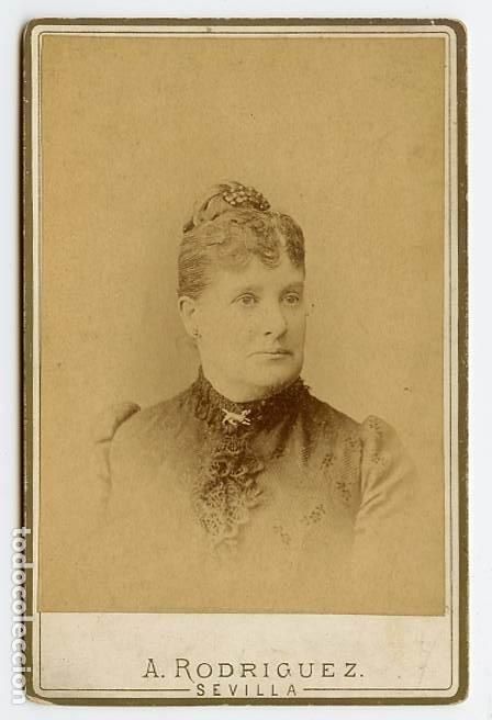 Fotografia antica: CDV / Carte de visite. Mujer