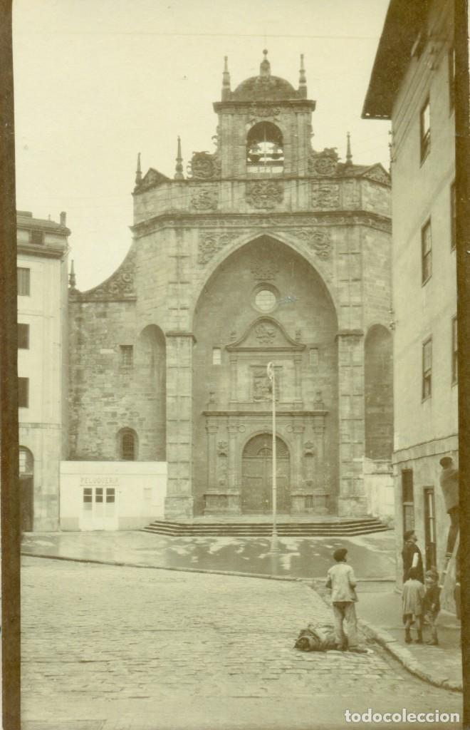 BILBAO. CONVENTO DE LA ENCARNACIÓN. PELUQUERIA. HACIA 1910. TAMAÑO POSTAL. (Fotografía Antigua - Albúmina)