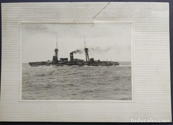 Fotograf&iacute;a antigua: BUQUE DE LA ARMADA ESPA&Ntilde;OLA