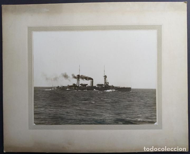 Fotograf&iacute;a antigua: BUQUE DE LA ARMADA ESPA&Ntilde;OLA