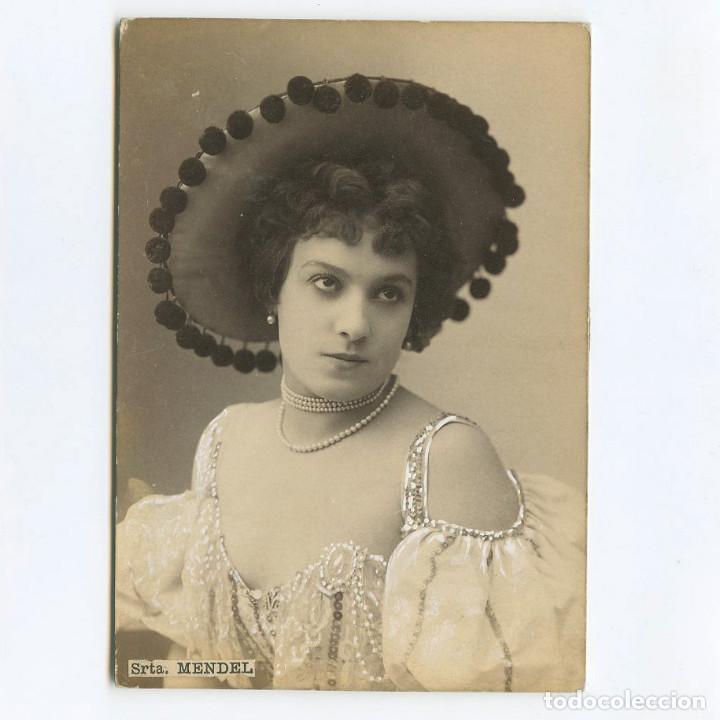 Fotografia antica: STRA. MENDEL, OPERA. SIN DATOS REVERSOS. 10,5X14,5 CM.