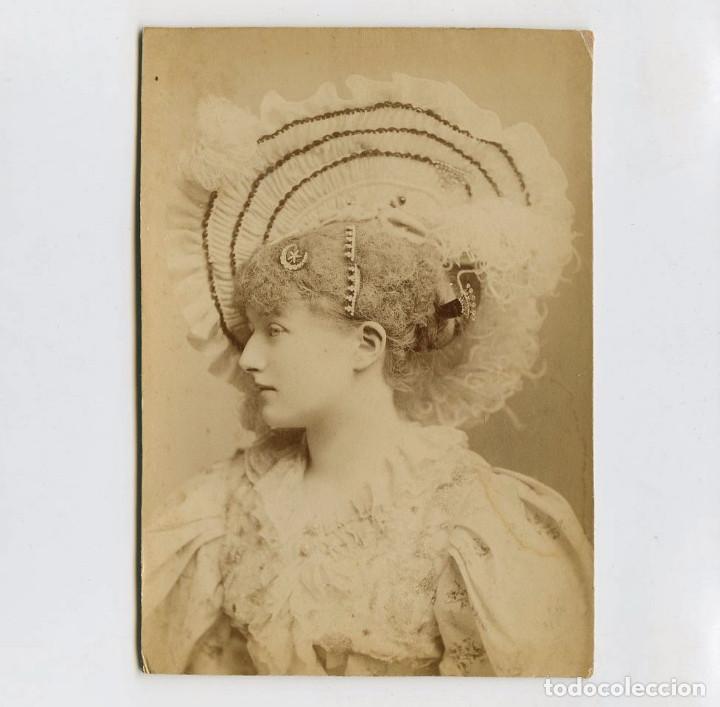 Antique Photography: ACTRIZ CON NOMBRE REVERSO, FOTO LONDON 11X16 CM.