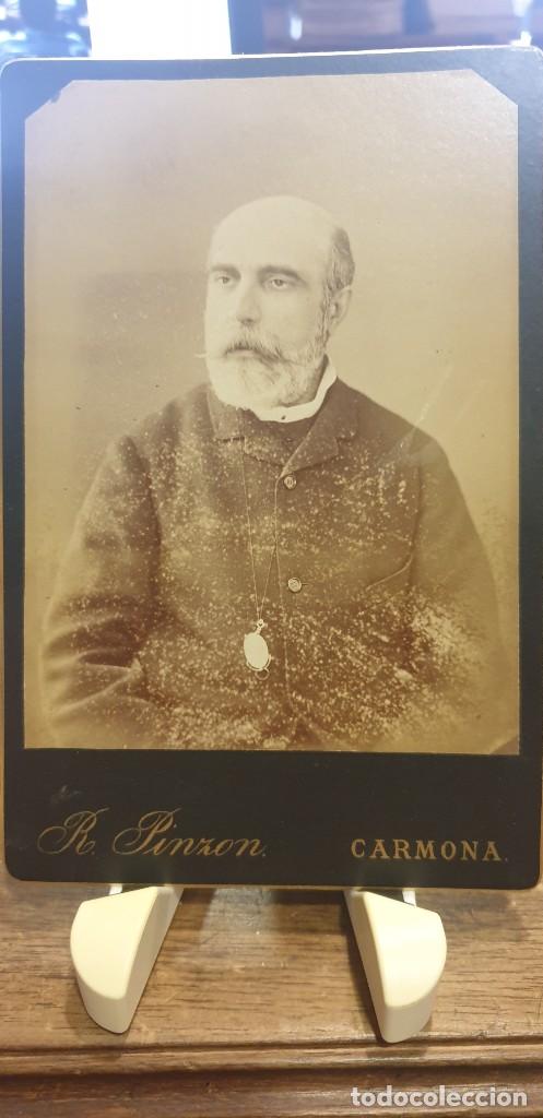 Fotografia antiga: Foto siglo xix r.pinzon carmona