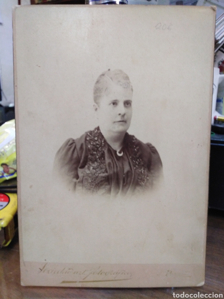 Fotograf&iacute;a antigua: FOTOGRAF&Iacute;A ANTIGUA-SOCIEDAD ART&Iacute;STICA FOT&Oacute;GRAFO AL-MADRID.ESPECIALIDAD EN RETRATO A LA ACUARELA