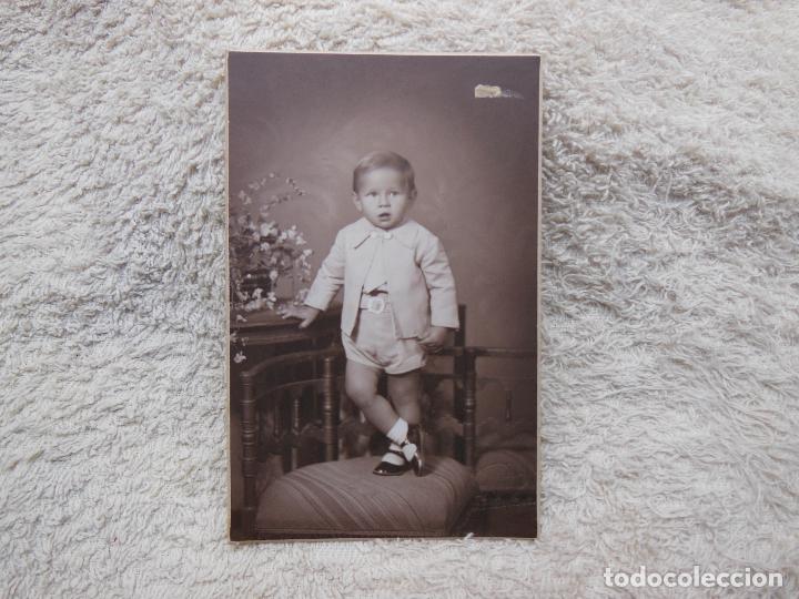 Fotografia antiga: Antigua Fotograf&iacute;a Alb&uacute;mina , fot&oacute;grafo Puig ( Reus) 13 cm x 8.5 cm .