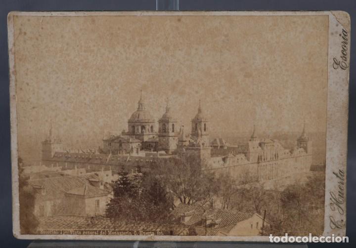 Antique Photography: Antigua fotograf&iacute;a Vista general de Monasterio C.Huerta. Escocia-finales siglo XIX
