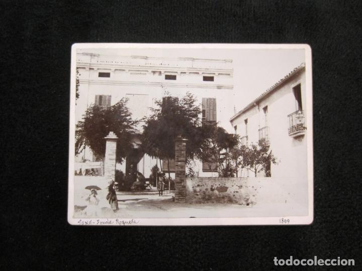 Fotograf&iacute;a antigua: TONA-FONDA ROQUETA-A&Ntilde;O 1899-FOTOGRAFIA ANTIGUA-VER FOTOS-(78.611)