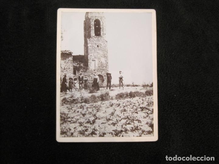 Fotograf&iacute;a antigua: TONA-EL CASTELL-A&Ntilde;O 1899-FOTOGRAFIA ANTIGUA-VER FOTOS-(78.615)