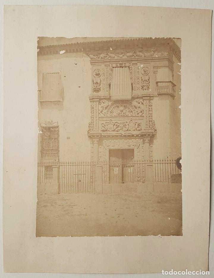 Fotograf&iacute;a antigua: Granada. Casa de los Castril. - Foto 1