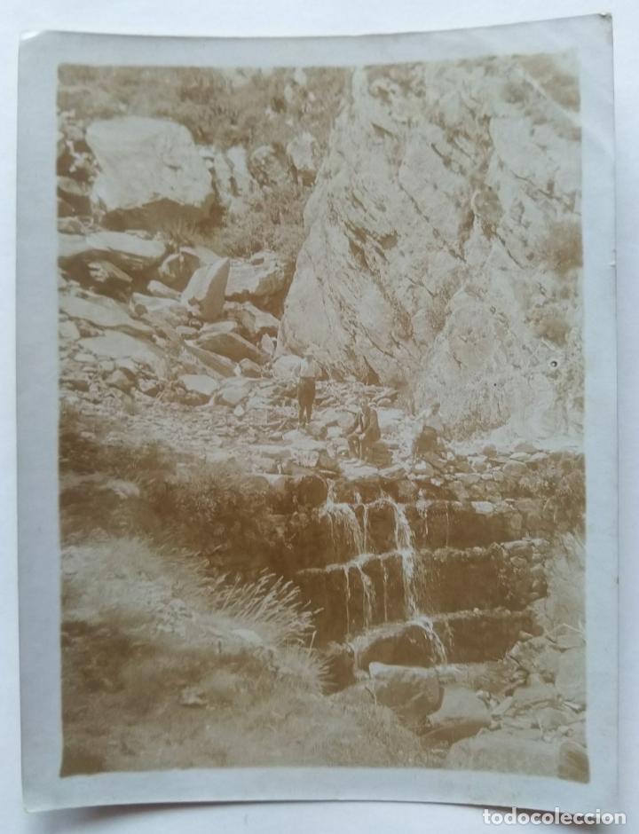 Fotografia antica: CANTERA DE PUIG BERDET 1920 TAMA&Ntilde;O 9 X 12 CM.