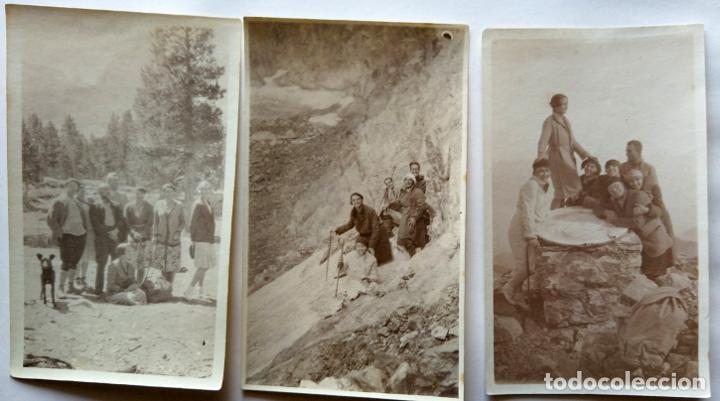 Antique Photography: PIRINEO CATALAN LOTE 3 FOTOGRAFIAS TAMA&Ntilde;O 6 X 11 CM.