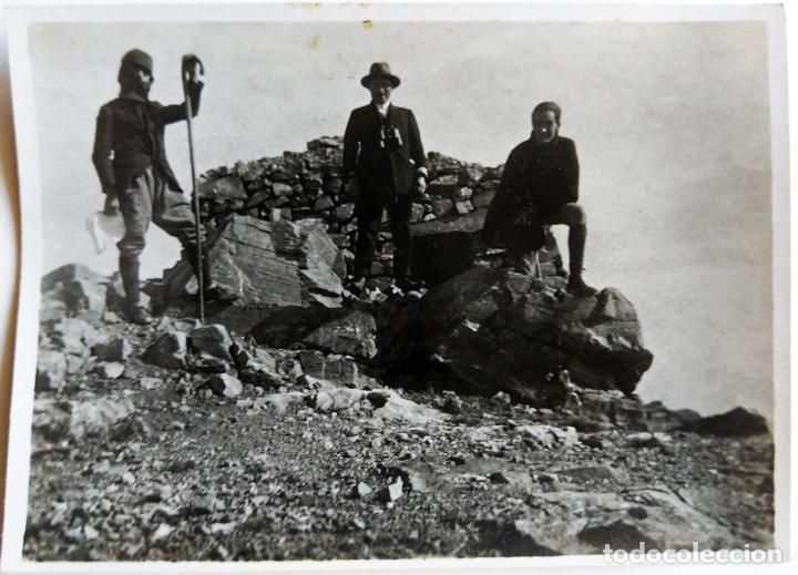 Antique Photography: PIRINEO CATALAN ALT DEL CANIGO TAMA&Ntilde;O 8 X 11 CM.