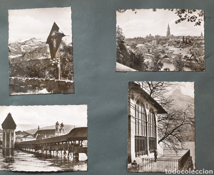 Fotografía antigua: Albún (son 4 albunes) de postales o fotografías de mediados de siglo XX DE CIUDADES EUROPEAS - Foto 3 - 254613770