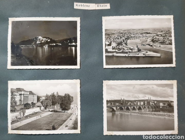 Fotografía antigua: Albún (son 4 albunes) de postales o fotografías de mediados de siglo XX DE CIUDADES EUROPEAS - Foto 5 - 254613770