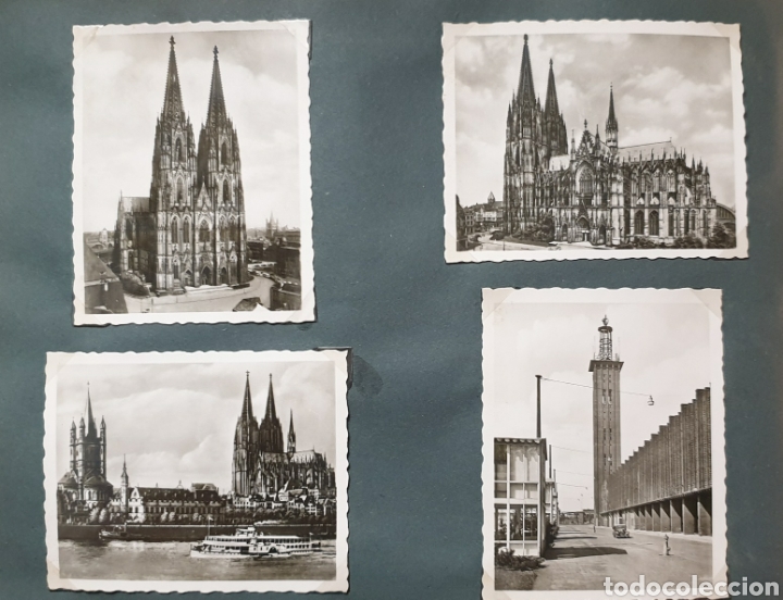 Fotografía antigua: Albún (son 4 albunes) de postales o fotografías de mediados de siglo XX DE CIUDADES EUROPEAS - Foto 10 - 254613770