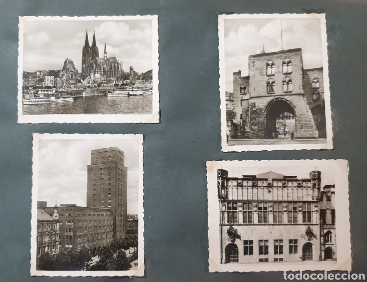 Fotografía antigua: Albún (son 4 albunes) de postales o fotografías de mediados de siglo XX DE CIUDADES EUROPEAS - Foto 13 - 254613770