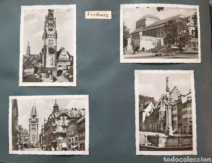 Fotografía antigua: Albún (son 4 albunes) de postales o fotografías de mediados de siglo XX DE CIUDADES EUROPEAS - Foto 20 - 254613770