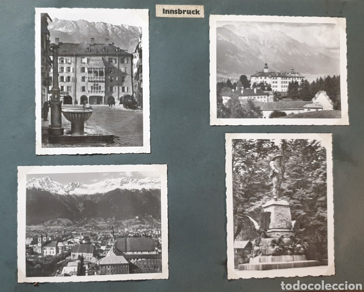 Fotografía antigua: Albún (son 4 albunes) de postales o fotografías de mediados de siglo XX DE CIUDADES EUROPEAS - Foto 29 - 254613770