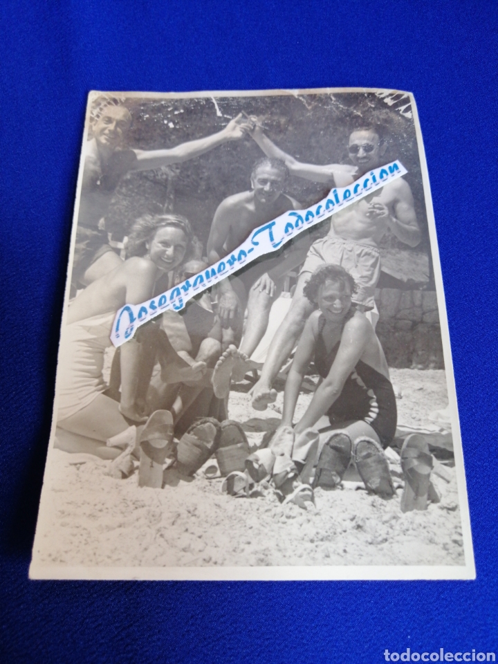 Antique Photography: PLAYA DE FORMENTOR 1949-FORMENTOR BEACH 1949