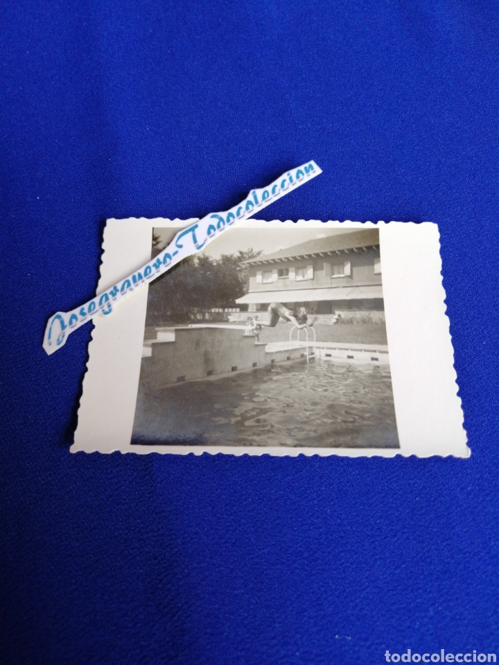 Antique Photography: NADADORA TRANPOLIN HOTEL GOLF 1948