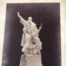 Fotografía antigua: MÉJICO. PROYECTO DE MONUMENTO AL PADRE LAS CASAS. 1893. Lote 12496080