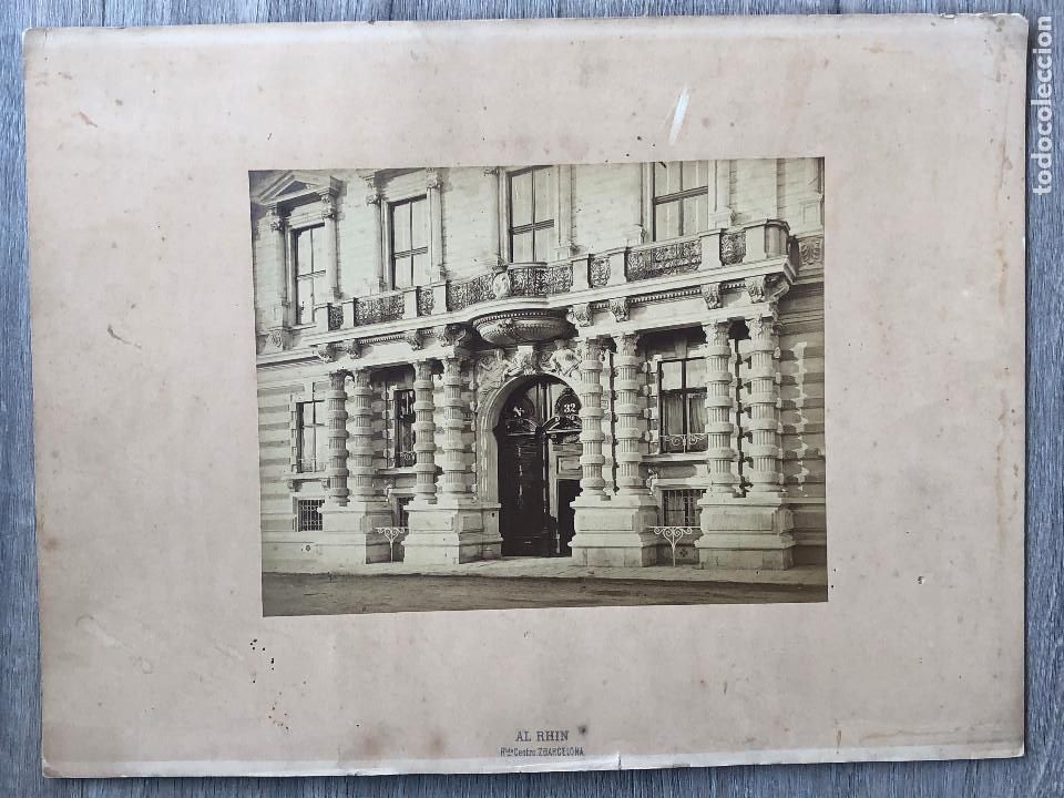 Fotografia antica: PALAIS HENKEL. PORTAL 1880 aprox.